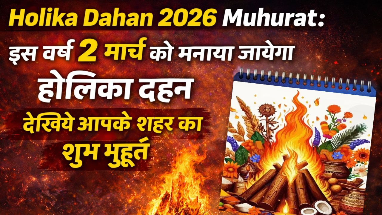 Holika Dahan 2026 Muhurat